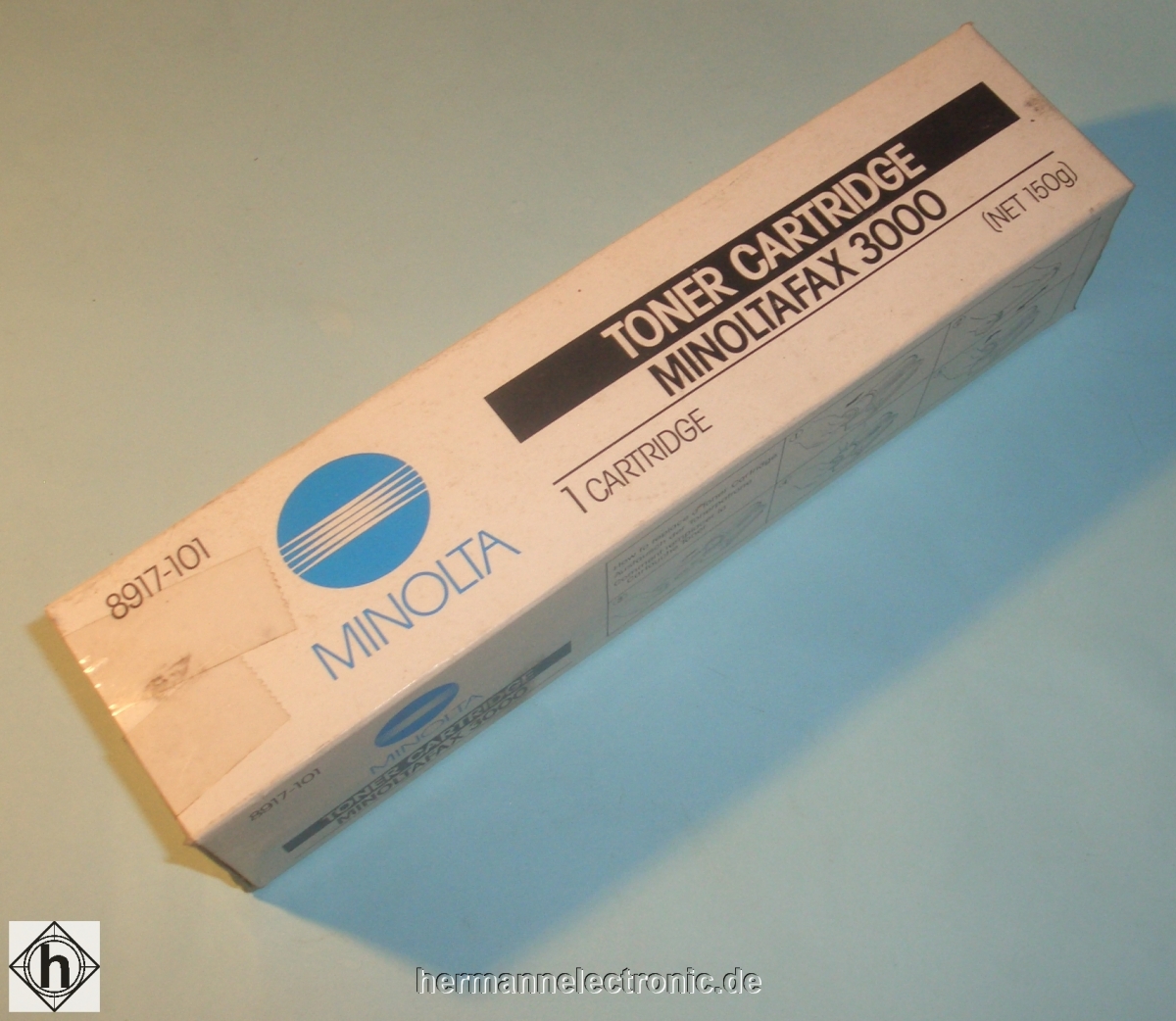 MinoltaToner cartridge, black 8917-101 for MINOLTAFAX 3000