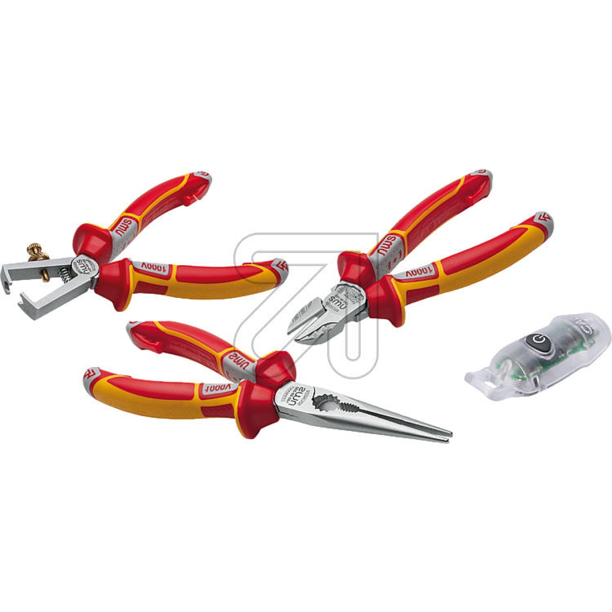 NWSNWS VDE pliers set promotion package with E-Detector