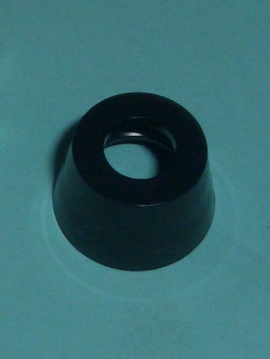 RelcoBell nut black I/N for pressure installation switch 135/N M10 smoothArticle-No: I/NL