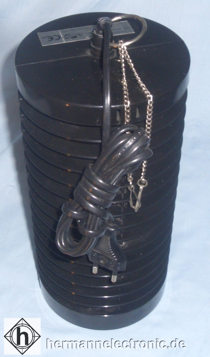 RogerInsektenvertilger K-689U10 schwarz UV-Insektenvernichter mit Blaulicht-Leuchtstofflampe und Aufhängöse gebraucht!