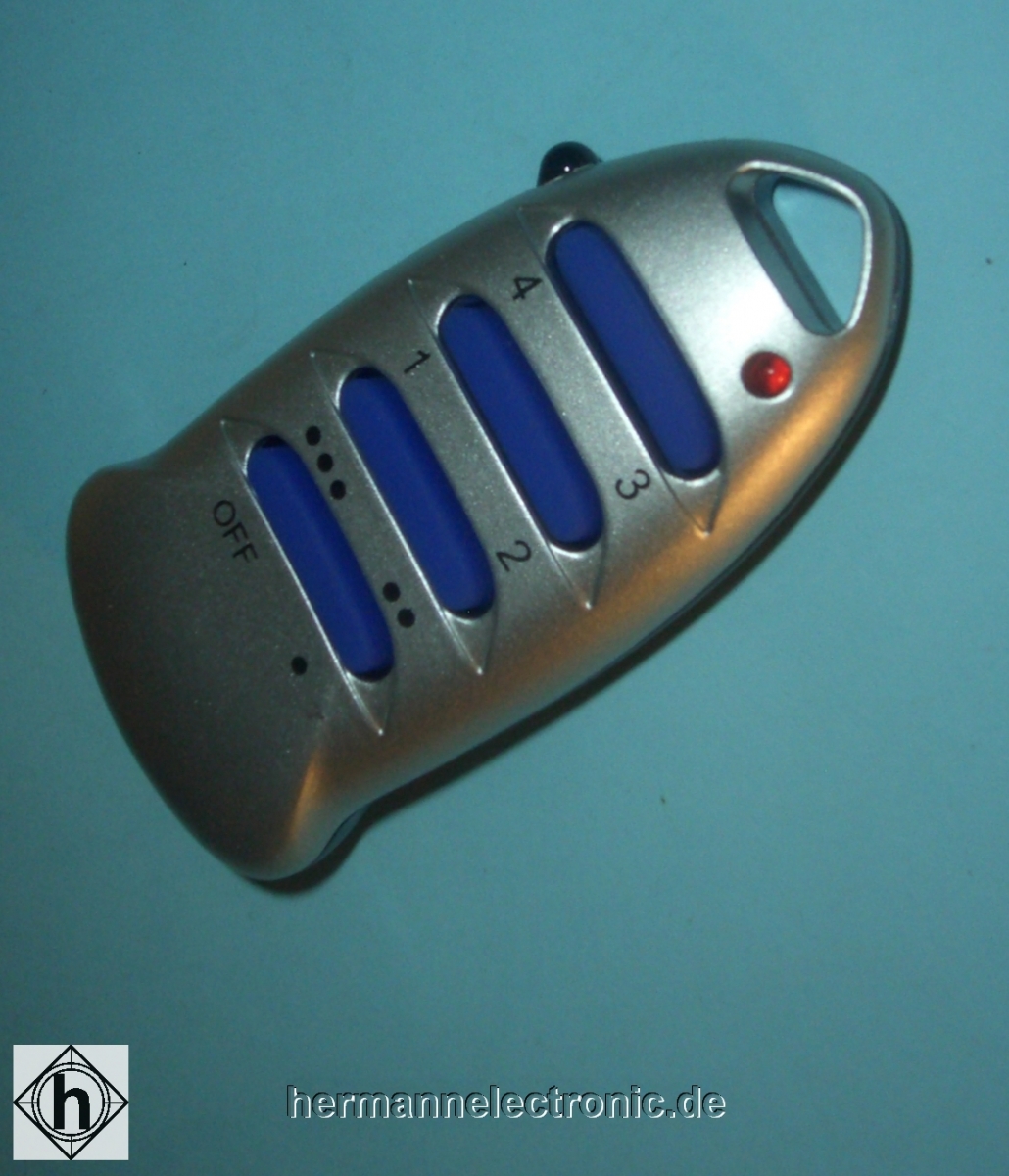 RelcoRemote control Shark RP0201 e.g. for IR dimmer RTS IR 65P 8 channelsArticle-No: RP0201L
