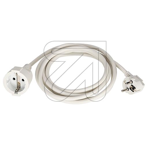 EGBExtension H05VV-F 3G1.5mm² 3m pure whiteArticle-No: 041950