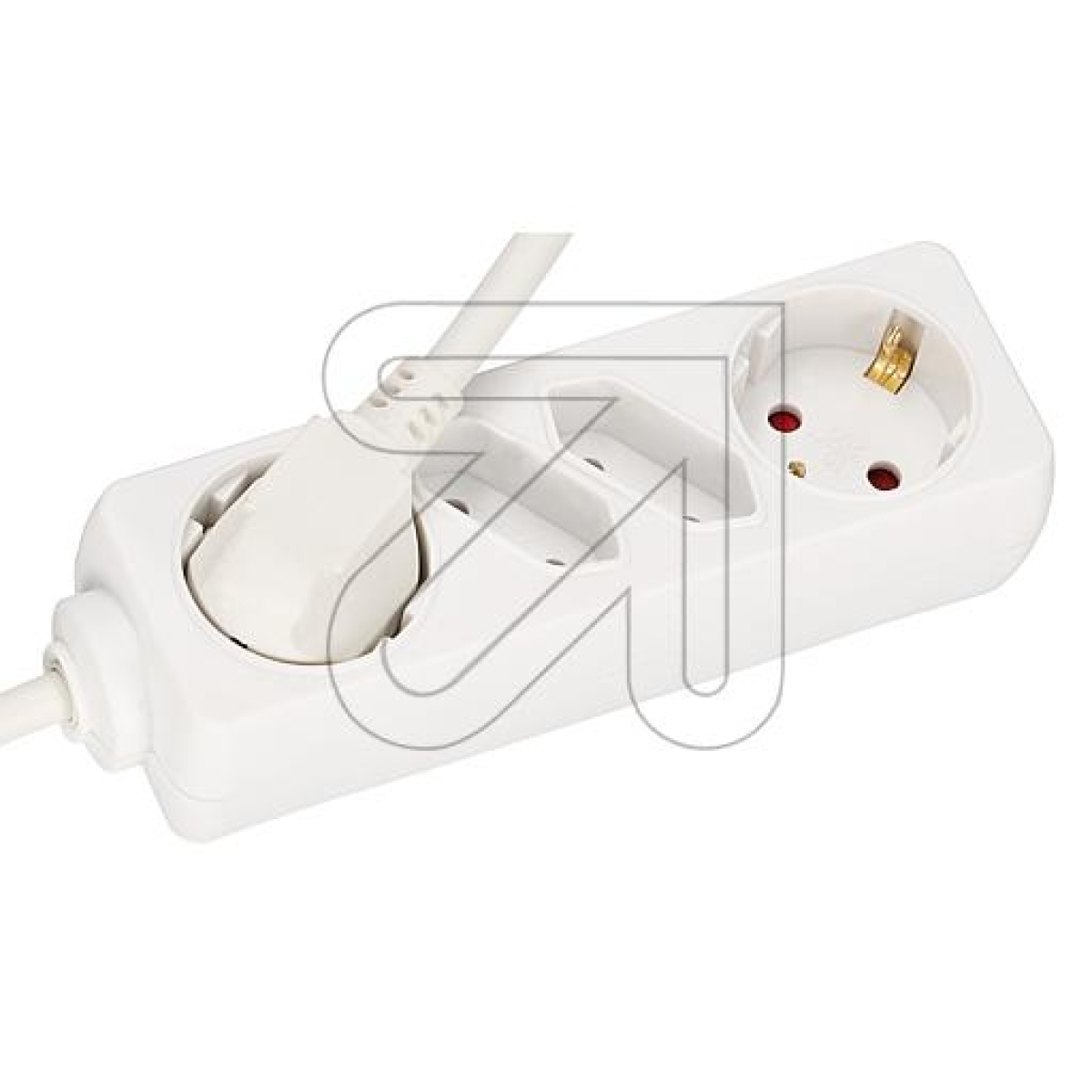 eltric4-way socket outlet 2 + 2 1.5m whiteArticle-No: 046300