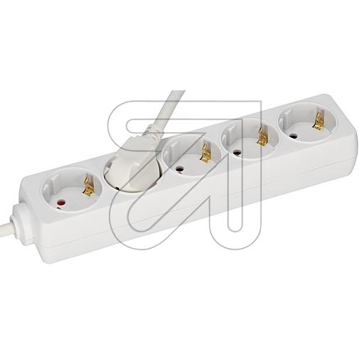 eltric5-way socket strip 1.5m whiteArticle-No: 047010