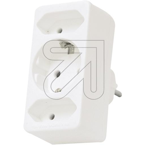 EGBSchuko-Euro-Adapter weiß