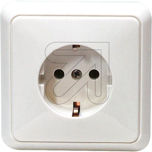 KleinIndividual socket K5520 white from packs of 10 K5520 and KEUC/E-Price for 10 pcs.