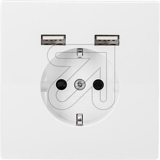 EGB2USB inCharge PRO80 VDE safety socket with 2-way USB power supply type A gg112162 max. 2400mAArticle-No: 101705