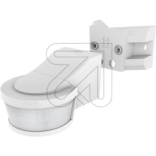 EGBMotion detector 270°, white with crawl-under protection and corner mounting baseArticle-No: 116475