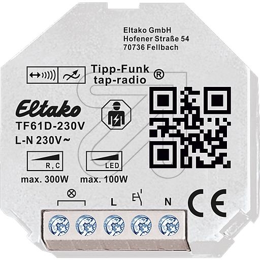 Eltako Funk-Universal-Dimmaktor TF61D-230V 117935