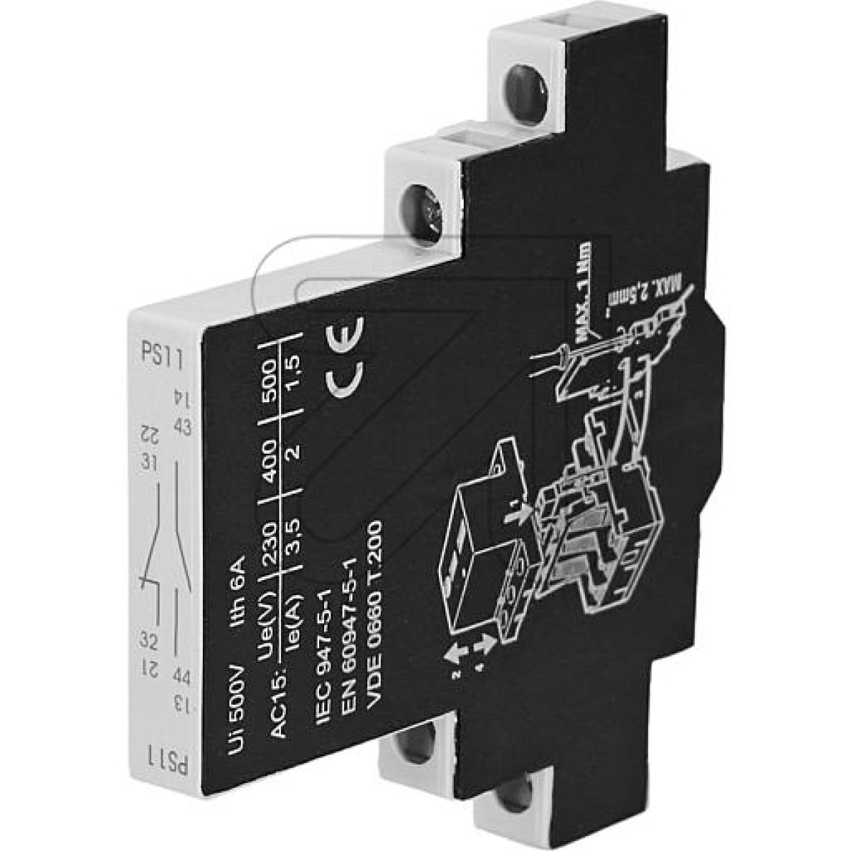 IskraAuxiliary switch 38.901.501Article-No: 123435