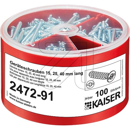 KAISERScrew box 2472-91 (2471-91)