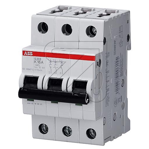 ABBAutomatic fuse S203-K16Article-No: 180530