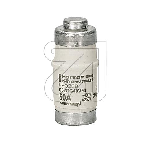 KVGYNeozed fuse D 02 - 50A fuse cartridges gL/gGArticle-No: 185040L