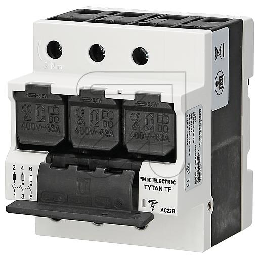 KELECTRICTYTAN TF D0-safe switch-disconnector 3-pole 4TEArticle-No: 185450