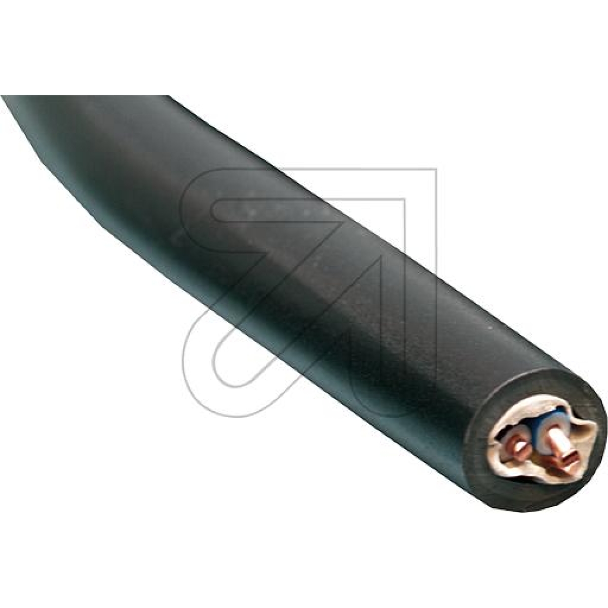 Wasköning + WalterUnderground cable NYY-J 3 x 1.5 50m ring BauPVO-EN 50575/fire class: E-Price for 50 meter