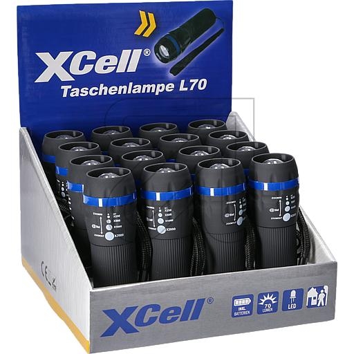 XCellLED flashlight display 12 pieces 146363 DArticle-No: 394845