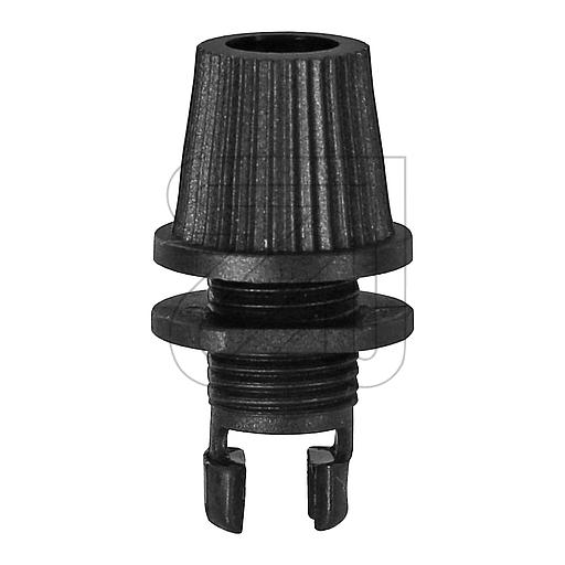 BendlerClamping nipple with union nut, black 2239.0101.0007.4123-Price for 10 pcs.