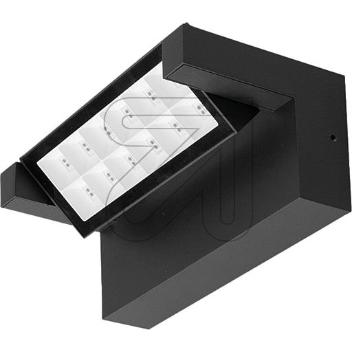EVNLED wall luminaire IP65 10W 1000lm 3000K anthracite WAV65101602Article-No: 628985