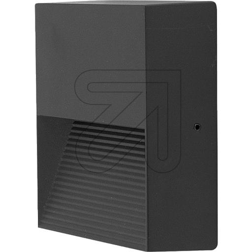 EVNLED wall lamp IP65 #115mm A40mm 5W 150lm 3000K anthracite WAQ65051602Article-No: 683940