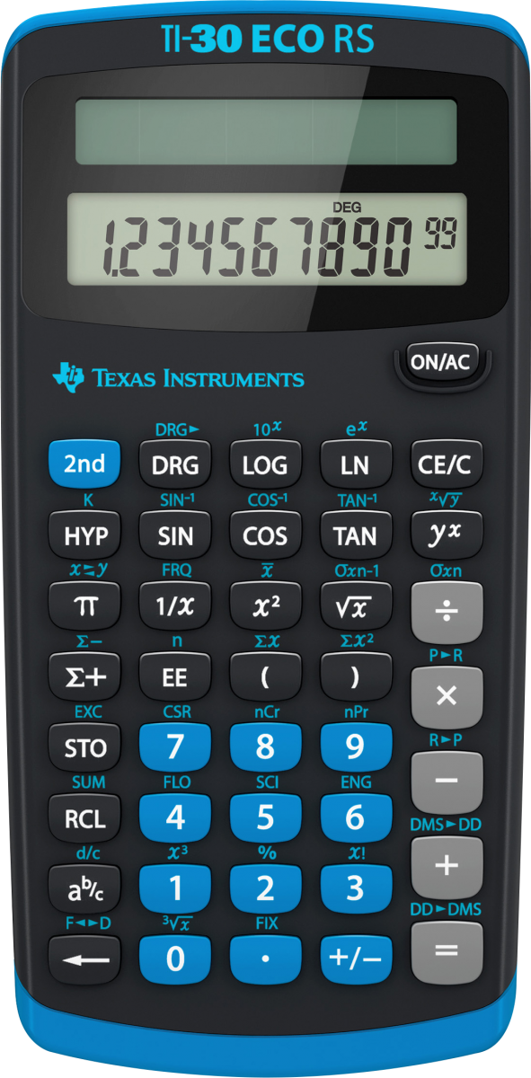 Texas InstrumentsTaschenrechner TI-30 ECO RS Schulrechner