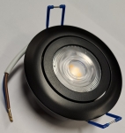 Rolux LeuchtenLED recessed spotlight blöack 3000K 5W dim., DF-9243-4 0150924342Article-No: 0150924342