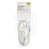 EGBSB Euro connection cable with switch white 1.8m