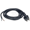 EGBConnecting cable H07RN-F 2x1mm² black 3mArticle-No: 024100