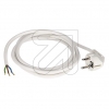 EGBConnection cable H05VV-F 3G1mm² white 2m