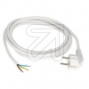 EGBConnection cable H05VV-F 3G1mm² white 3m