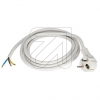 EGBConnection cable H05VV-F 3G1.5mm² white 2m