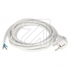 EGBConnection cable H05VV-F 3G1.5mm² white 3m