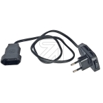 GB GebroEurope extension with switch 0.8m black