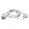EGBExtension with flat plug pure white 2m