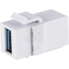 S-ConnKeystone Verbinder USB-A-Buchse 3.0, 5Gbps, Winkel 08-10042