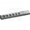 BachmannCASIA socket strip for wall and corner mount. 923.008 4x Schuko, 1x rocker switch, 1x double charger
