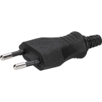 BachmannEuro flat plug black 900.002 with screw connection-Price for 10 pcs.Article-No: 061140