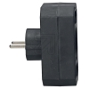 EGBSchuko Euro adapter blackArticle-No: 061480