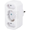 EGBSchuko-Euro-Adapter weißArtikel-Nr: 061490