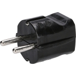 EGBSB standard plug, black (2 pieces)
