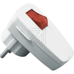 EGBAngle plug white with illuminated switchArticle-No: 063205