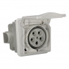 PCECEE flush-mounted socket 32A 5-pin IP44 895-6vArticle-No: 072965