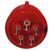 PCECEE plug 16A 5-pin. GRIP 0153-6Article-No: 072970
