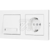 PanasonicKarre 55 socket with increased touch. white WDTT03122WH-EU1Article-No: 076095