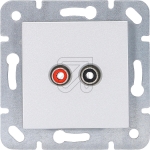EGBKarre loudspeaker socket silver 92105037/92512037Article-No: 079630