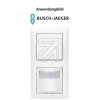 EGBUP motion detector pure white 55x55 808429557Article-No: 080490