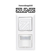 EGBUP motion detector pure white 55x55 808429557Article-No: 080490
