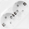 KleinDouble socket pure white KEUC45/04Article-No: 089200