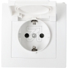 KLEINSmall moisture-proof socket IP44 pure white K55EUKJKS/04BERArticle-No: 089665