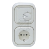 KleinUniversal room thermostat UP K501076U/02 white (K1076U/02)
