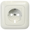 KleinSI single cover white KEUJ/12E replacement cover without flush-mounted insert